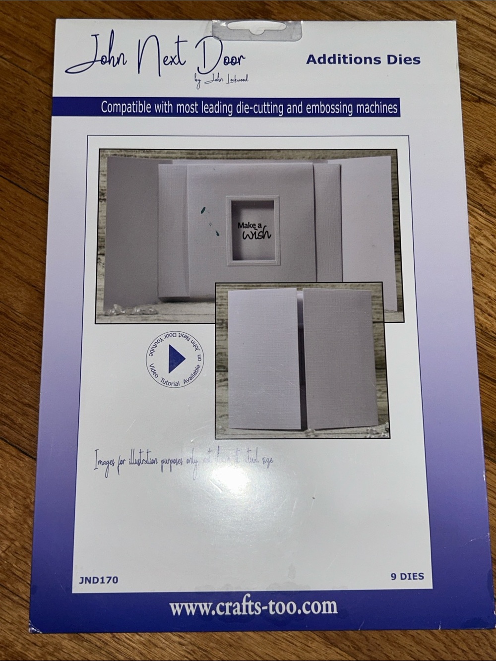 John Next Door Additions Dies - Detailed Die-Cutting Set NWT